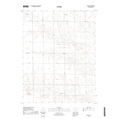 2018 Map of Shields SE, 2018 Print