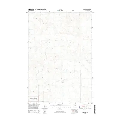 2014 Map of Shields SW, 2014 Print