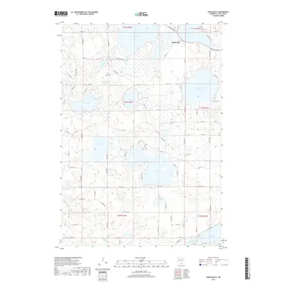 2019 Map of Shieldsville, 2019 Print