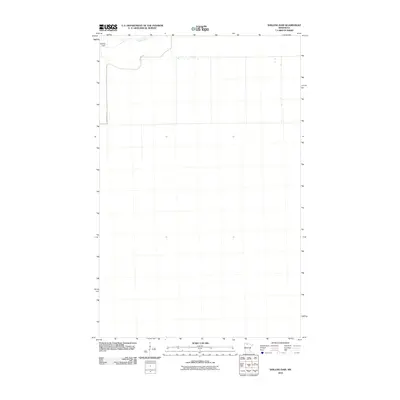 2010 Map of Shilling Dam, 2010 Print