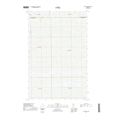 2019 Map of Shilling Dam, 2019 Print
