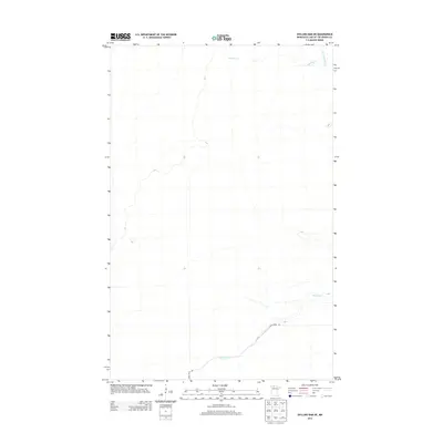 2013 Map of Shilling Dam NE, 2013 Print