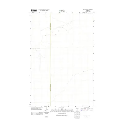 2013 Map of Shilling Dam NW, 2013 Print