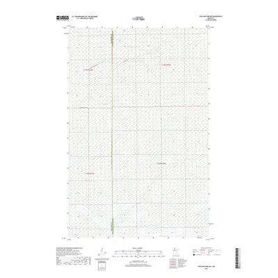 2019 Map of Shilling Dam NW, 2019 Print