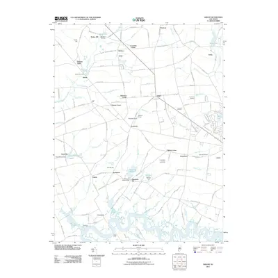 2011 Map of Shiloh, 2011 Print