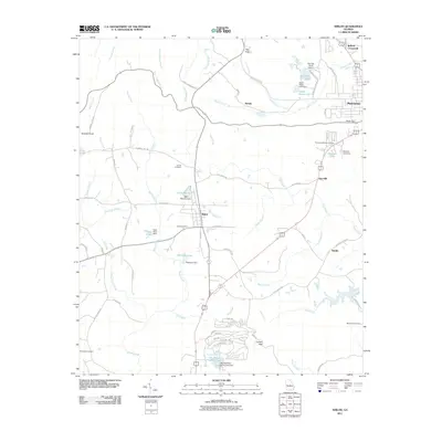 2011 Map of Shiloh, 2011 Print
