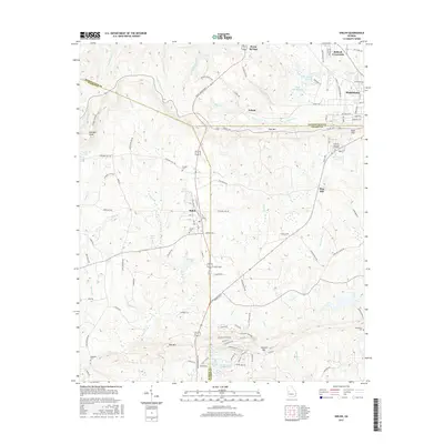 2017 Map of Shiloh, 2017 Print