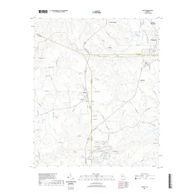2020 Map of Shiloh, 2020 Print
