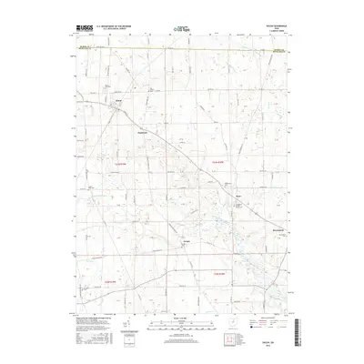 2016 Map of Shiloh, 2016 Print