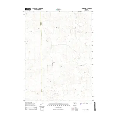 2014 Map of Shimmins Lake NE, 2014 Print