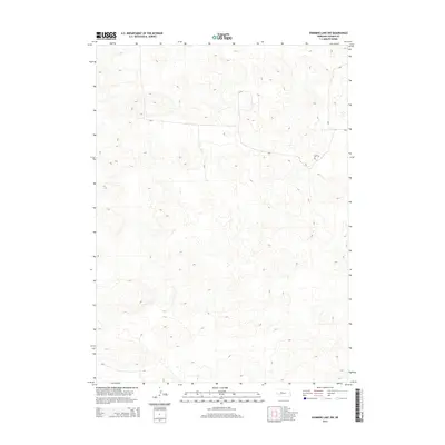 2014 Map of Shimmins Lake NW, 2014 Print