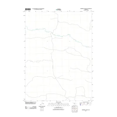 2011 Map of Shimmins Lake SE, 2011 Print