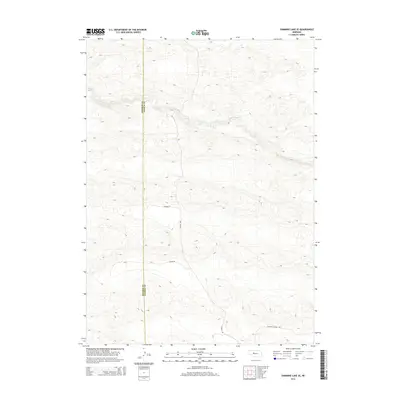 2014 Map of Shimmins Lake SE, 2014 Print