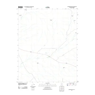 2011 Map of Shinarump Point, 2011 Print