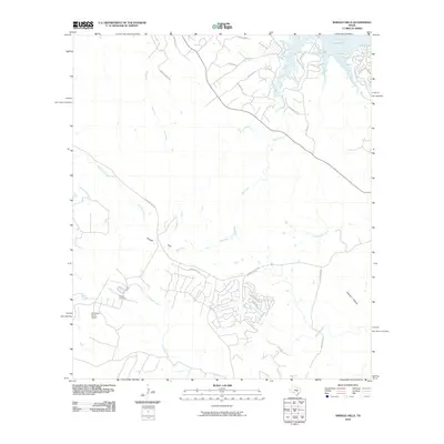2010 Map of Shingle Hills, 2010 Print