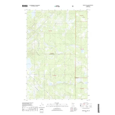 2019 Map of Shingle Mill Lake, 2019 Print