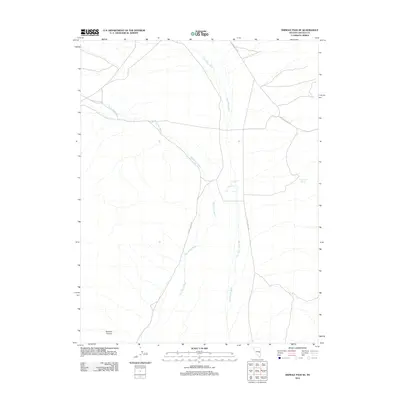 2012 Map of Shingle Pass SE, 2012 Print
