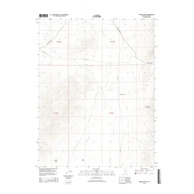 2015 Map of Shingle Pass SE, 2015 Print
