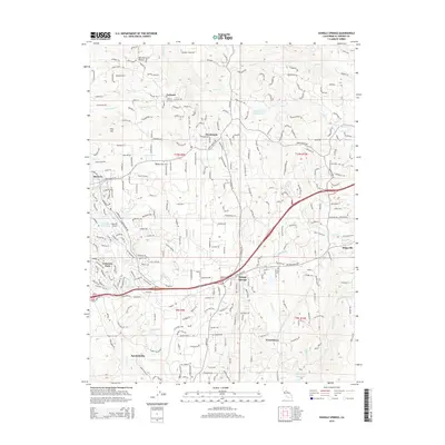 2015 Map of Shingle Springs, 2015 Print