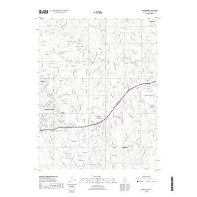 2018 Map of Shingle Springs, 2018 Print
