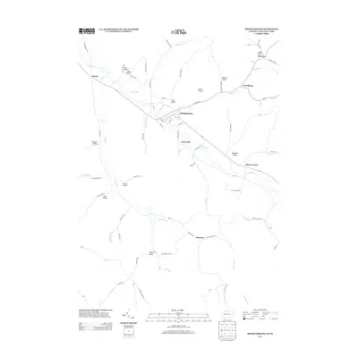 2013 Map of Shinglehouse, 2013 Print
