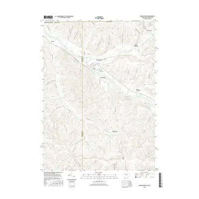 2016 Map of Shinglehouse, 2016 Print