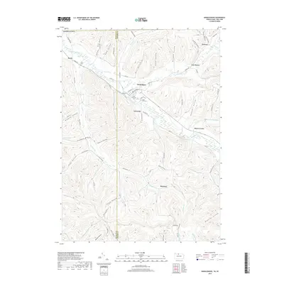 2019 Map of Shinglehouse, 2019 Print
