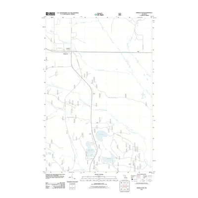 2011 Map of Shingleton, 2011 Print