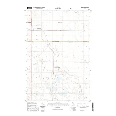 2014 Map of Shingleton, 2014 Print