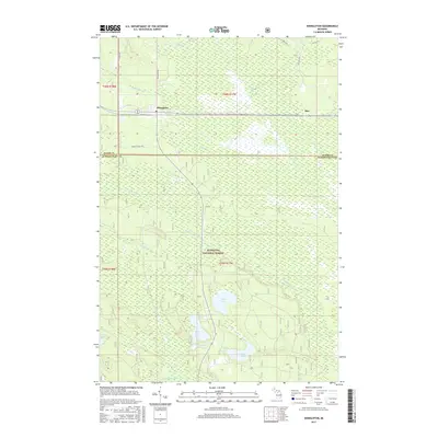2017 Map of Shingleton, 2017 Print