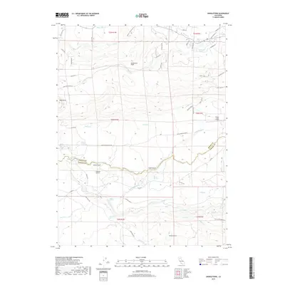 2018 Map of Shingletown, 2018 Print