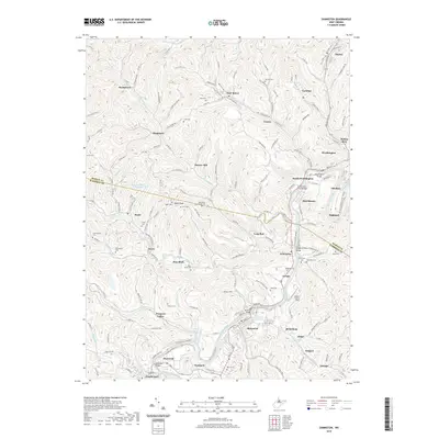 2019 Map of Shinnston, 2019 Print