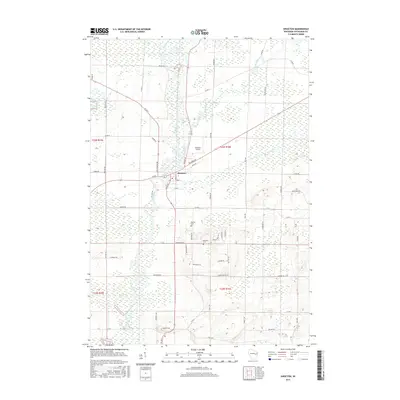 2016 Map of Shiocton, 2016 Print
