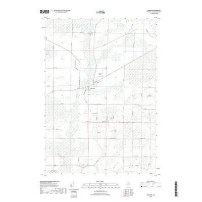2018 Map of Shiocton, 2018 Print