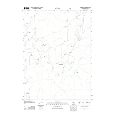 2012 Map of Ship Mountain, 2012 Print
