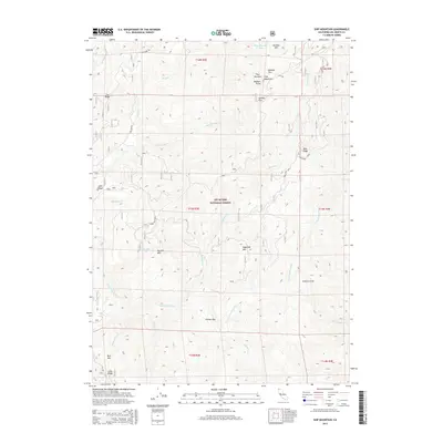2015 Map of Ship Mountain, 2015 Print