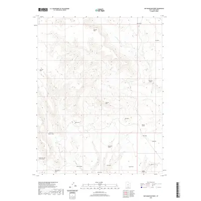 2020 Map of Ship Mountain Point, 2020 Print