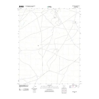 2010 Map of Ship Rock, 2010 Print