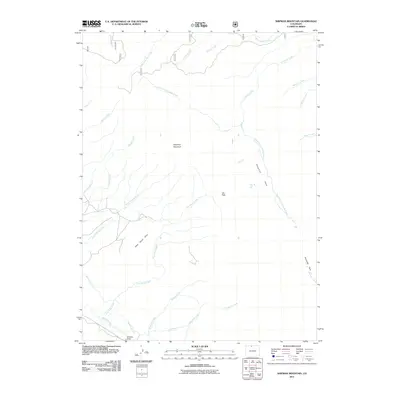2011 Map of Shipman Mountain, 2011 Print