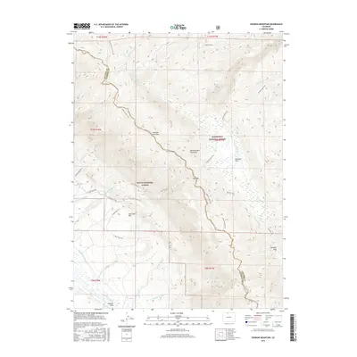 2016 Map of Shipman Mountain, 2016 Print