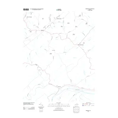 2013 Map of Shipman, 2013 Print