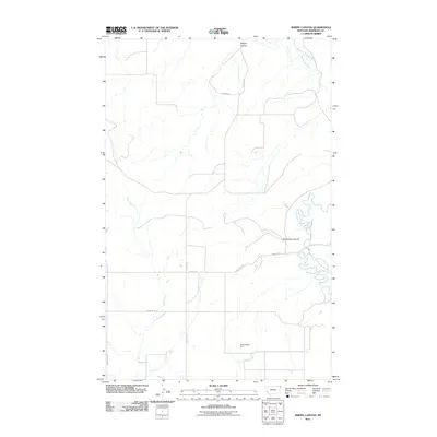 2011 Map of Shippe Canyon, 2011 Print