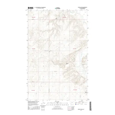2017 Map of Shippe Canyon, 2017 Print