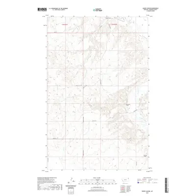 2020 Map of Shippe Canyon, 2020 Print