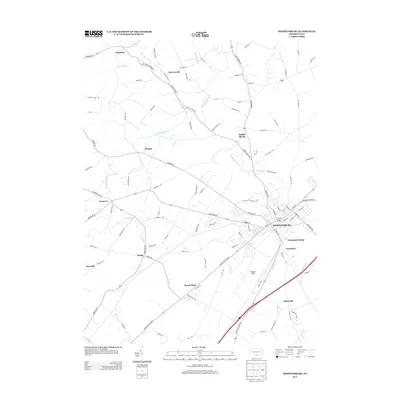 2013 Map of Shippensburg, 2013 Print
