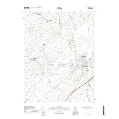 2019 Map of Shippensburg, 2019 Print
