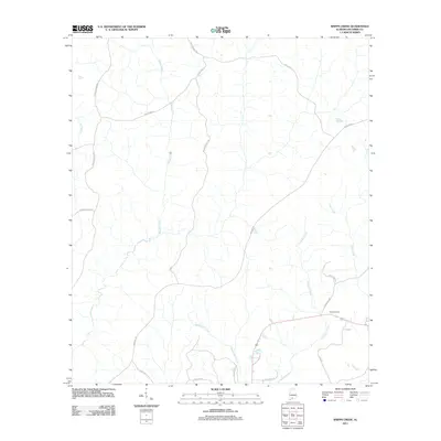2011 Map of Shipps Creek, 2011 Print