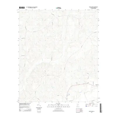 2014 Map of Shipps Creek, 2014 Print