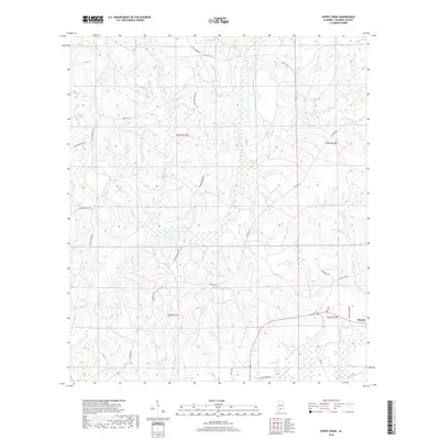2018 Map of Shipps Creek, 2018 Print