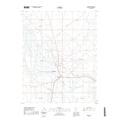 2020 Map of Shiprock, 2020 Print